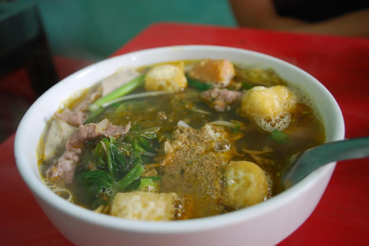 Bun Rieu: Hanoi's Crab and Tomato Noodle Soup, a dish from Hanoi, northern Vietnam